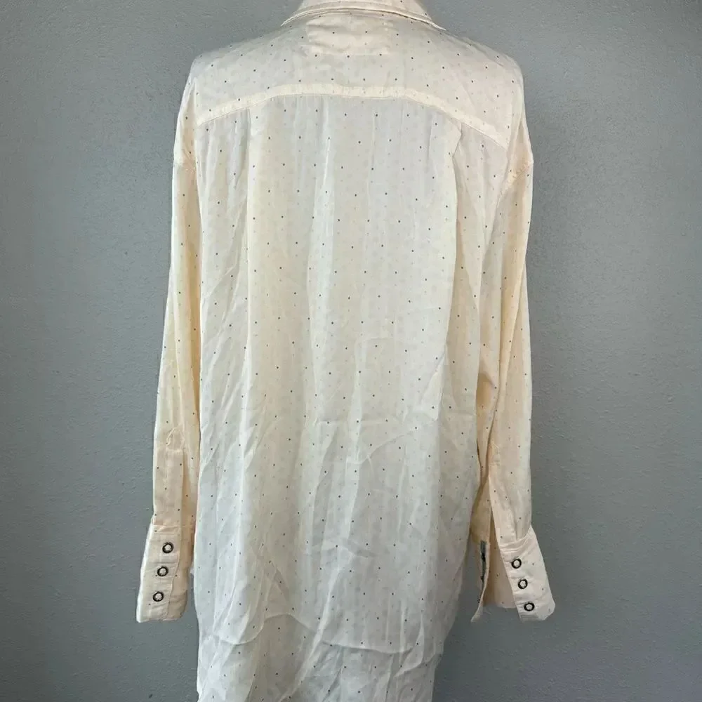 NWT Free People Women’s Button Top